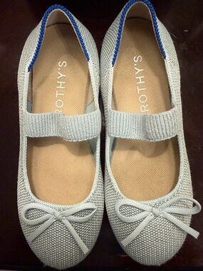 Girls Rothy’s Mary Jane ballet flats